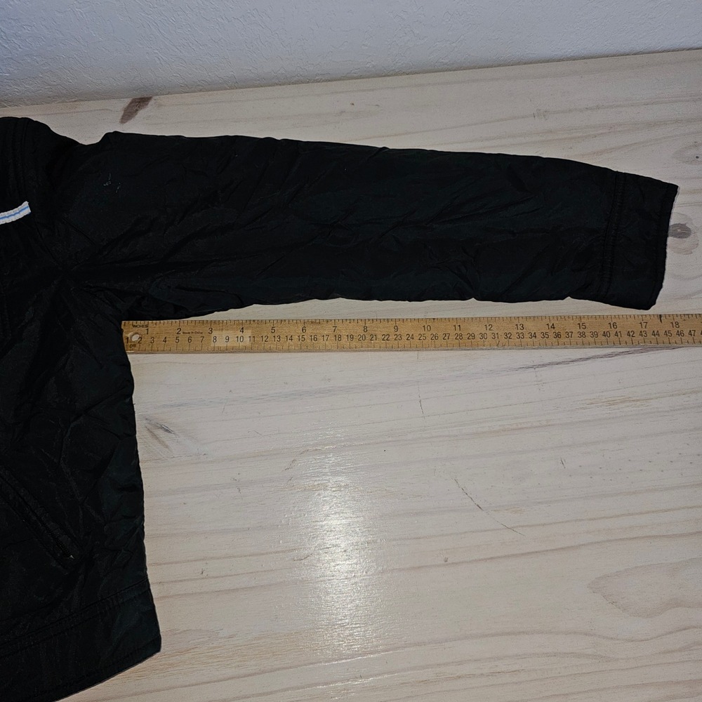 Diesel Women's Black Nylon Moto Bomber Zip Up Jacket M Streetwear Utility - Picture 11 of 15